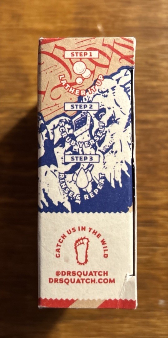 New! Lot Of 10 Dr. Squatch FREEDOM FRESH Limited Edition Soap Bar 5oz Each
