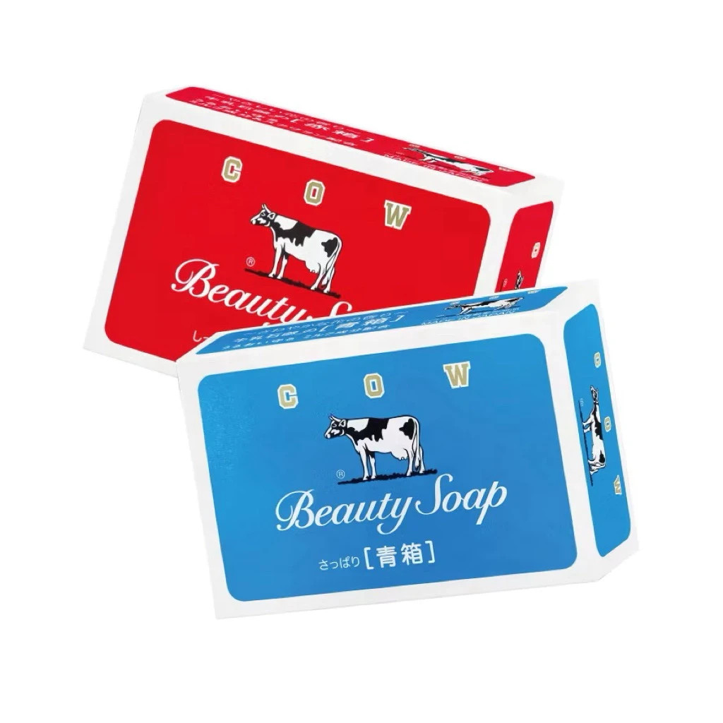 [COW BRAND] Beauty Bar Soap BLUE Jasmine Scent 100g JAPAN NEW