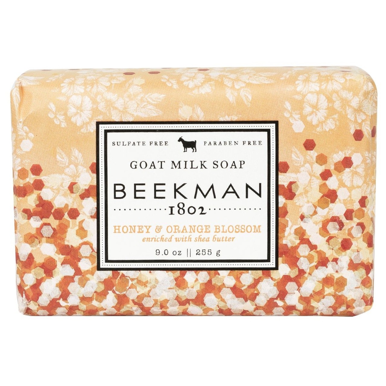 BEEKMAN GOAT MILK BAR SOAP – HONEY AND ORANGE BLOSSOM (Pack Of 3)