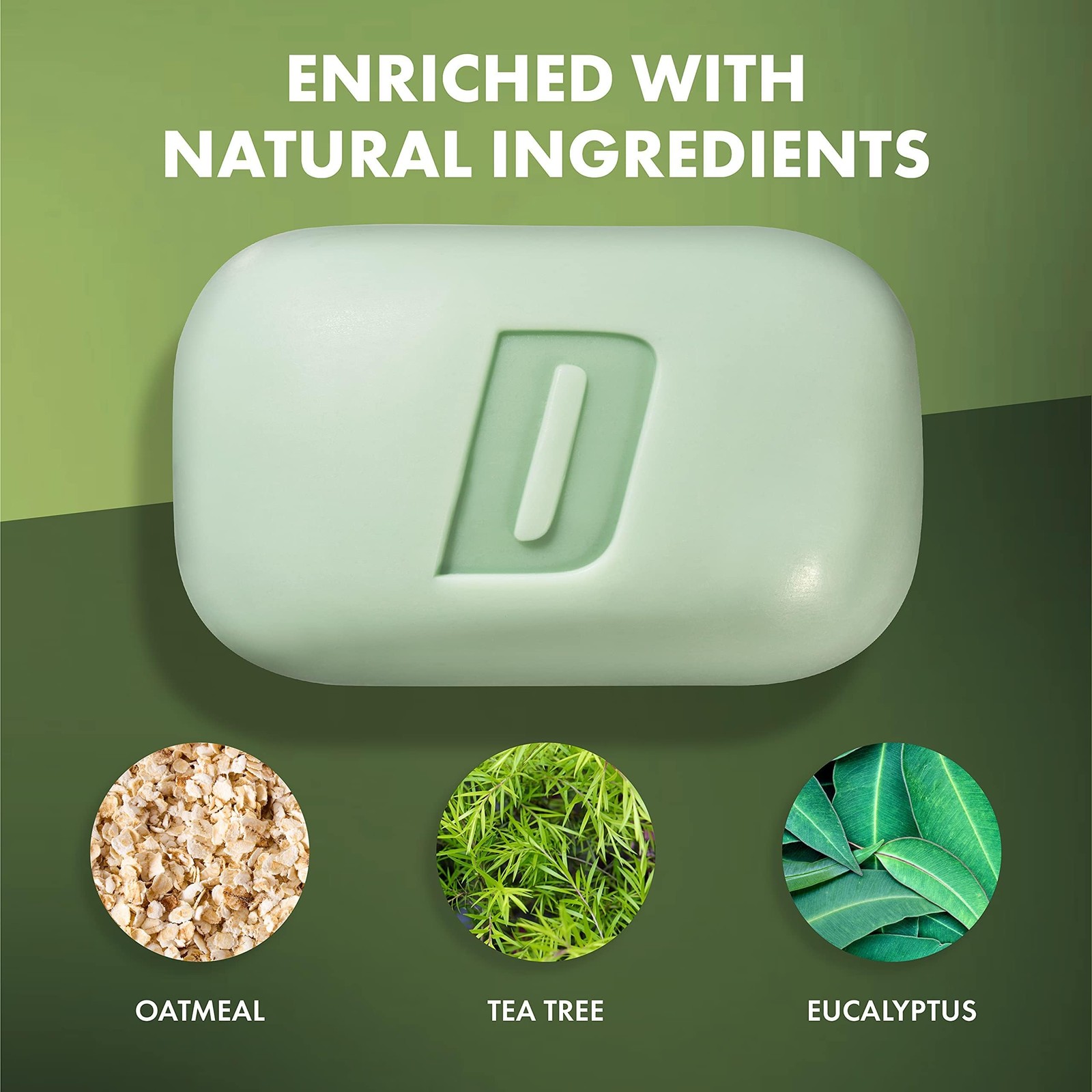 Defense Acne Care Bar Soap 4.2oz | contains 2% Salicylic Acid, Tea Tree & Euc…