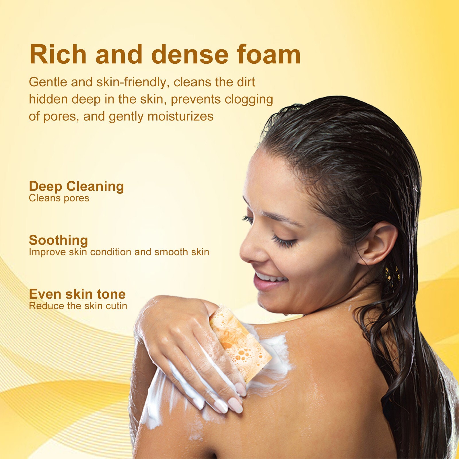 2Pcs Tumeric Soap Skin Whitening Dark Spots lightening Acne Brightening Turmeric