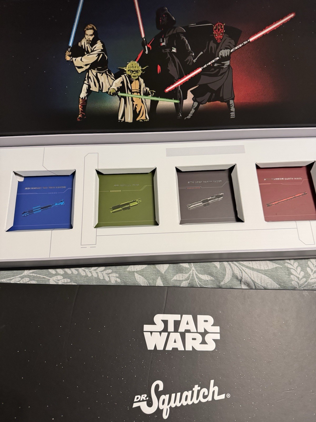 Dr. Squatch Star Wars Men’s Natural Shea Butter Multipack Assorted Soap Set