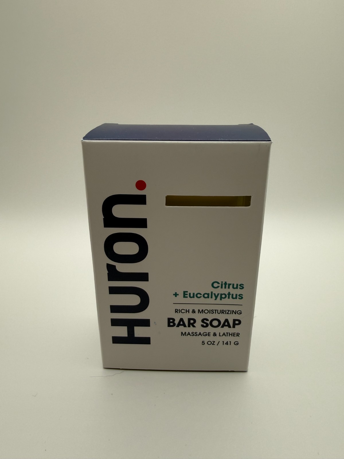 Huron Bar Soap Citrus + Eucalyptus 5oz Moisturizing Gentle Cleansing – Brand New