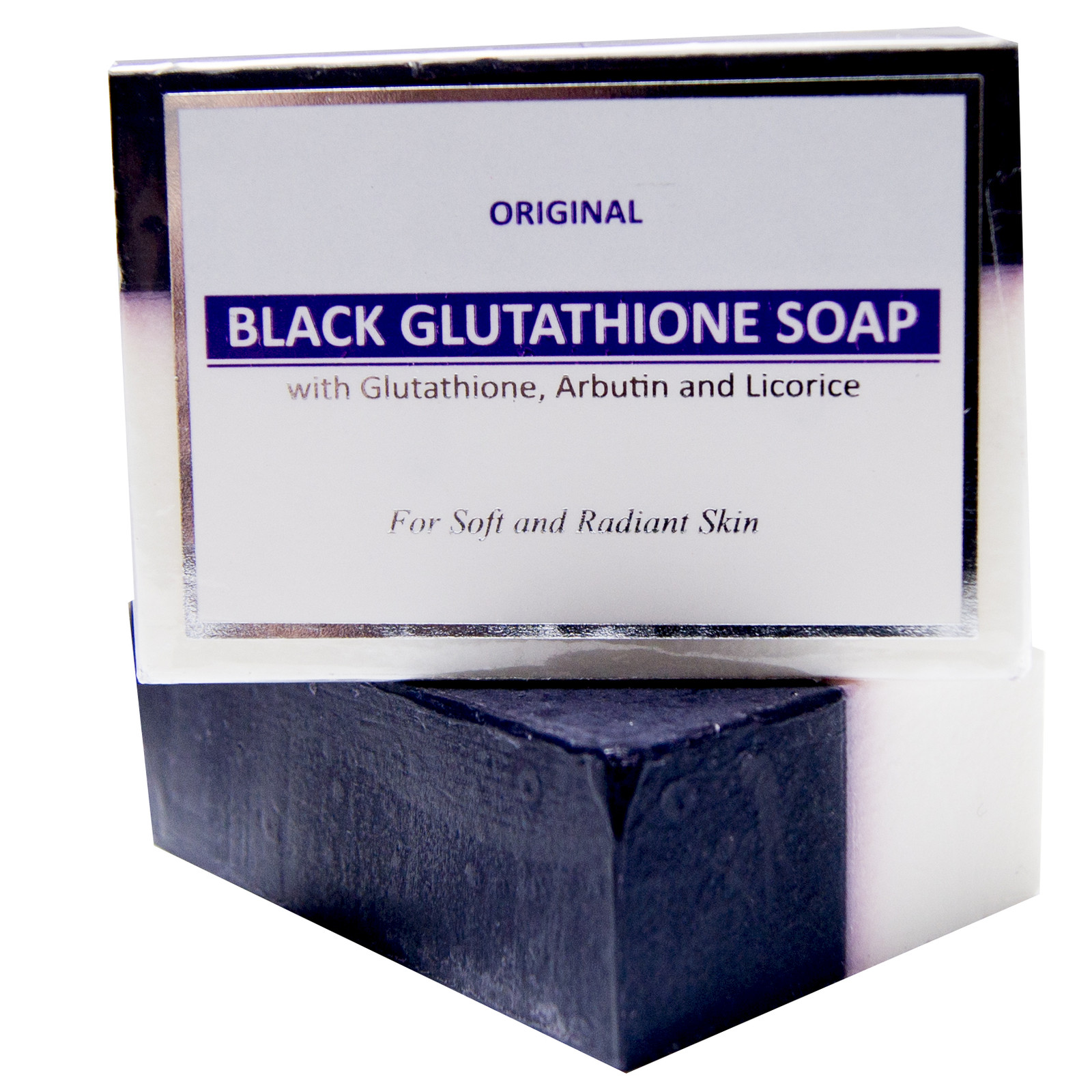 New Glutathione /Arbutin/Licorice Black&White Soap 120g Whitening&Bleaching Soap