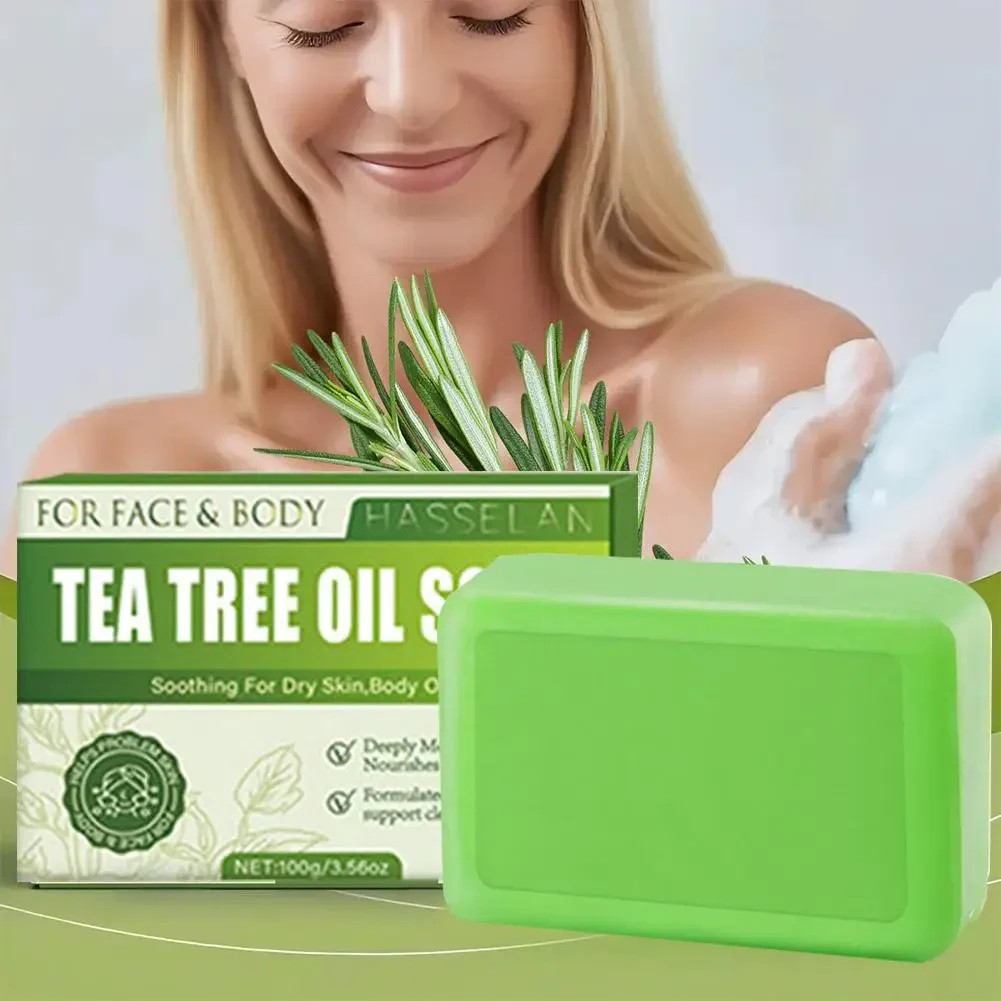 Antifungal Soap Relief Soap Bar –Body Wash for Face Tea Tree Oil