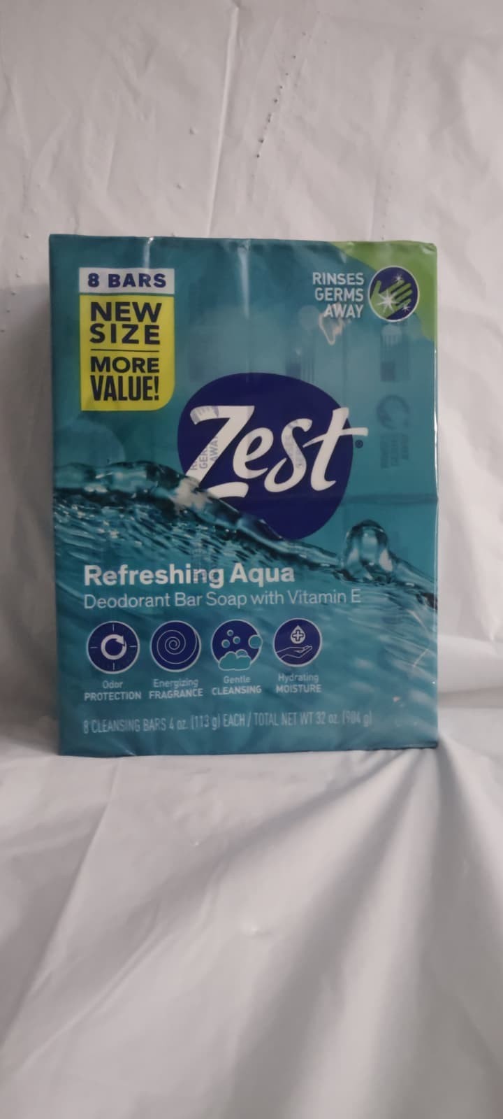 zest refreshing aqua 8 bars