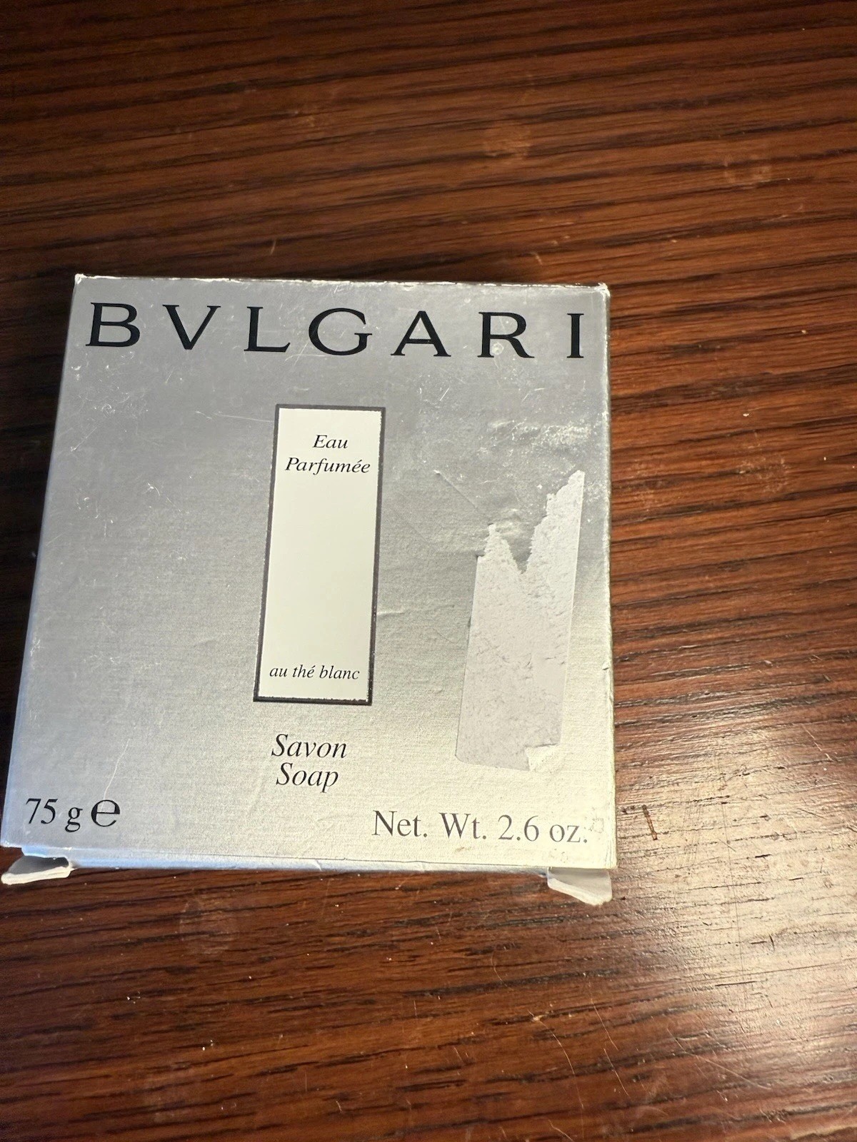 Bvlgari Eau Parfumee au the Blanc Soap Savon 1.76 oz