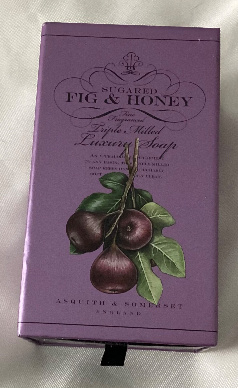 Asquith $ Somerset 350g/12oz Triple Milled Sugared Fig & Honey Bar Soap—#875