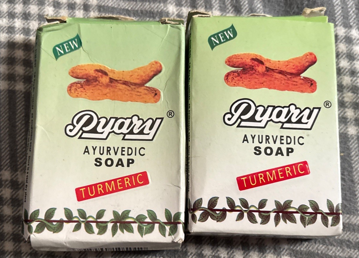2 – Pyary Ayurvedic Turmeric Soap Bar Soap