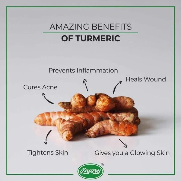24 pcs Pyary ayurvedic turmeric soap 75 gms natural vegetable source