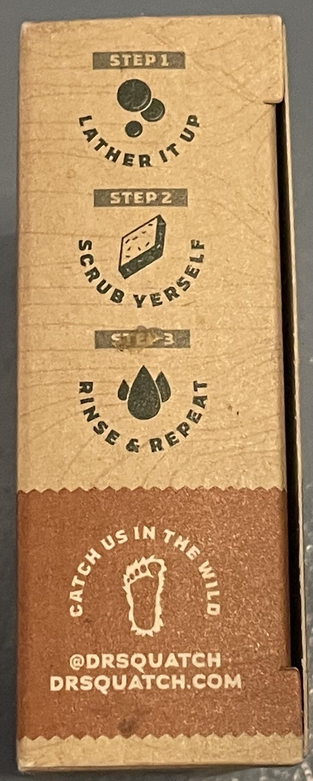 DR. SQUATCH MEN’S NATURAL SOAP WOOD BARREL BOURBON 5 OZ BAR X 6 BARS BRAND NEW