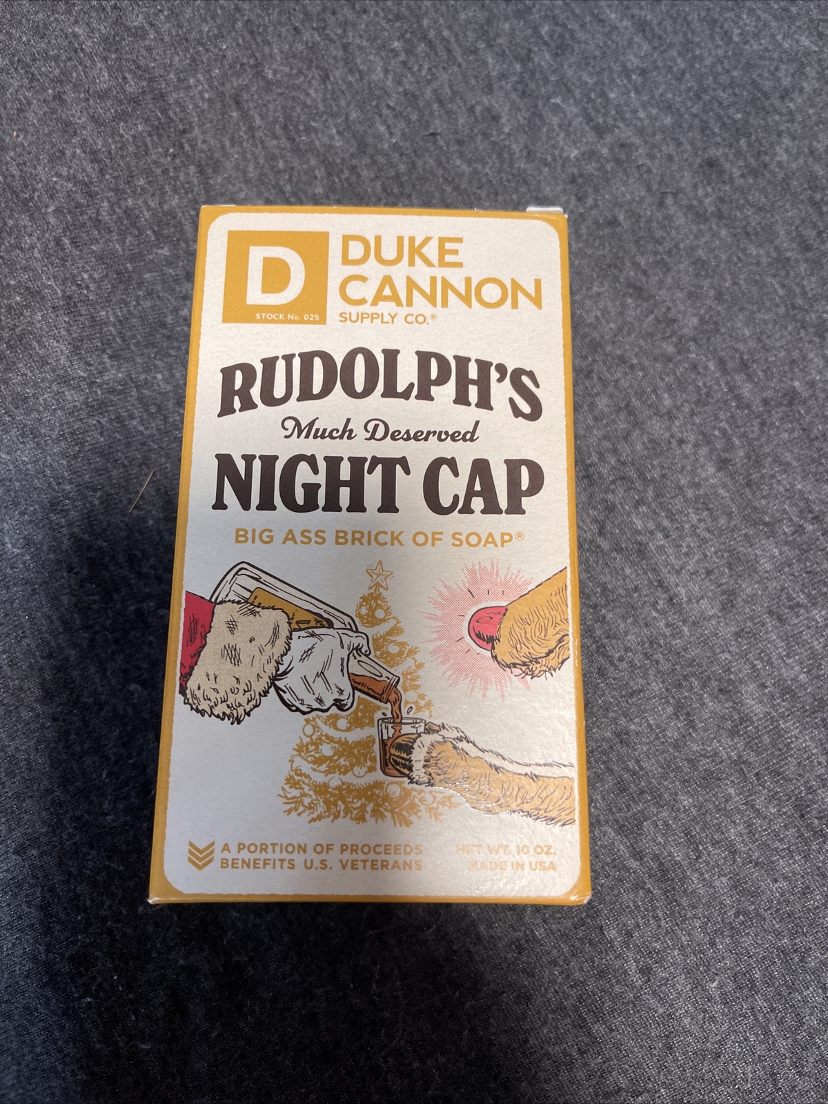 DUKE CANNON Rudolph’s Night Cap 10oz Bar