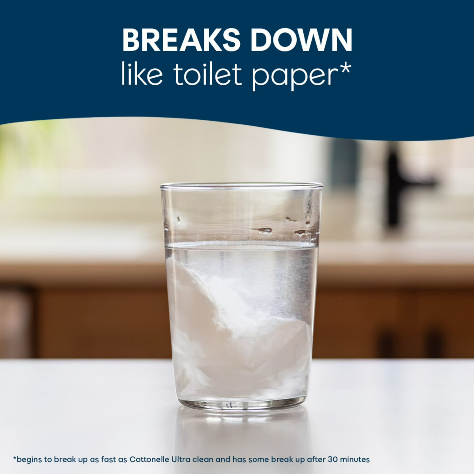 Cottonelle FreshFeel Flushable Wet Wipes for Adults and Kids, 8 Flip-Top Packs