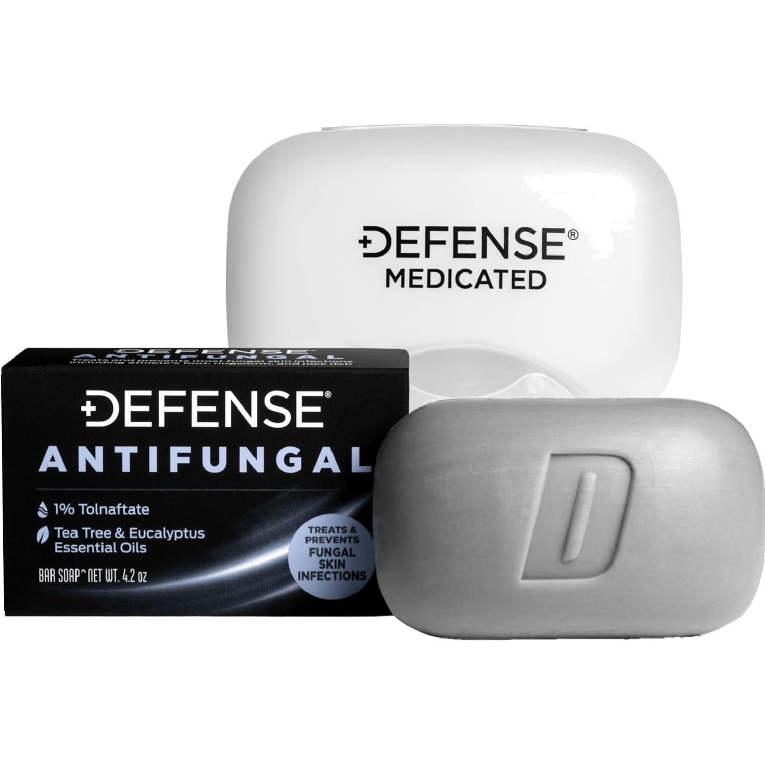 Antifungal Bar Soap Medicated Treatment for Ringworm Jock Itch Athlete’s Foot