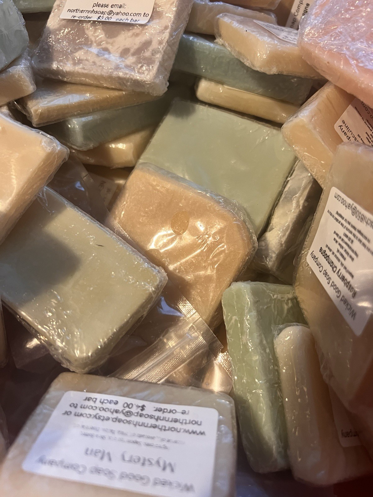 20 Pounds Assorted Sample Size Bars Of Handmade Soap