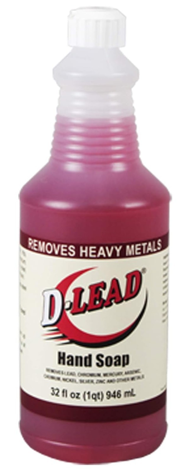 Hand Soap D-Lead Heavy Metal Removal 32 oz Skin Conditioning Contaminant Cleaner