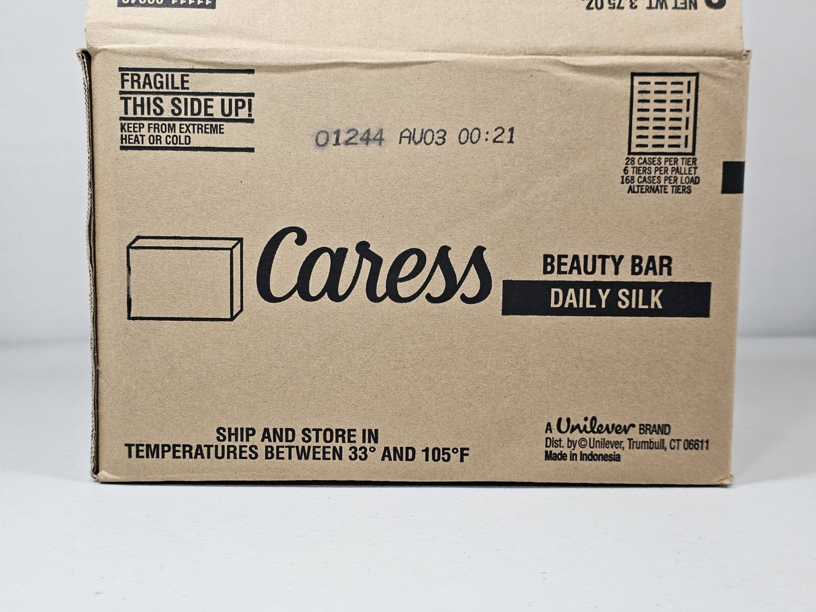 32 Pack Caress Silkening Beauty Bar, Daily Silk (3.75 oz, 32 ct.) Moisturizing