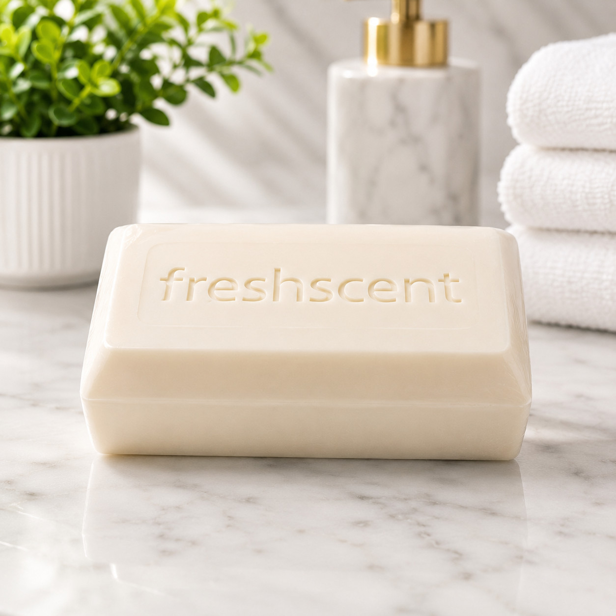 Deodorant Bar Soap Individually Wrapped 4.4 oz Bulk Hotel Guest Freshscent