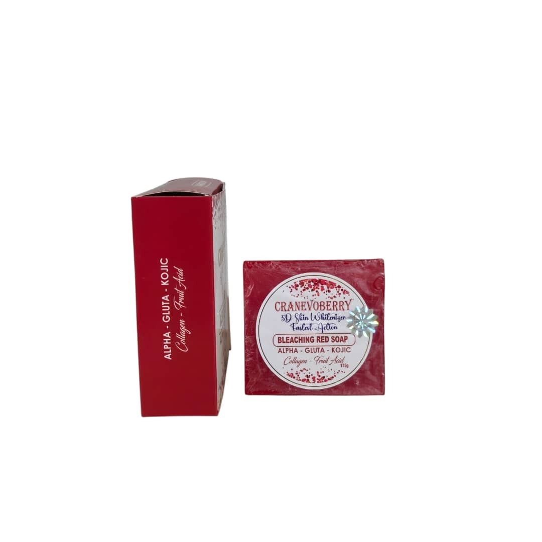 CRANEVOBERRY 5D Skin Whitenizer Face Body Soap 150g X 1🔥👌