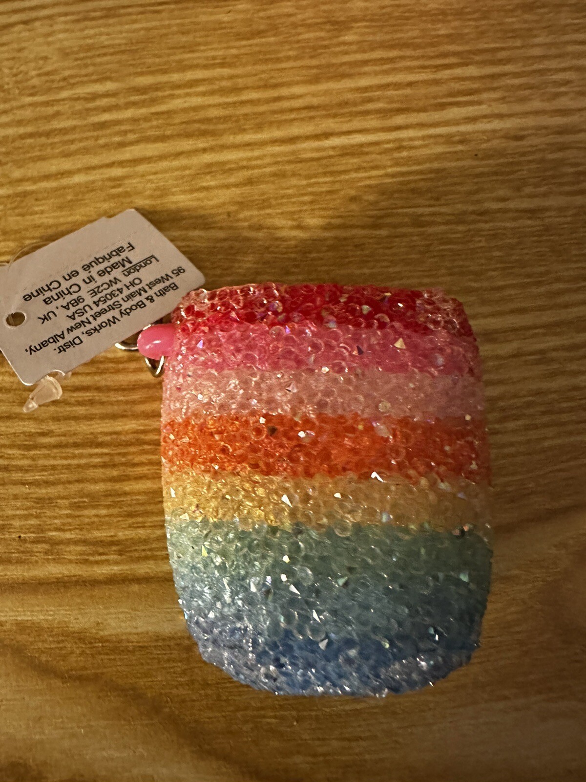 Bath And Body Works Rainbow Gay Pride LGBTQ+ Pocket. Bac Case New JUST HOLDER
