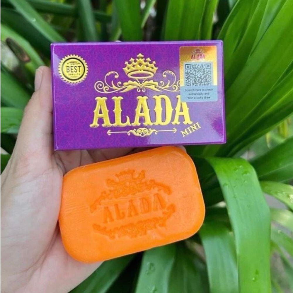 Whitening Soap ALADA Natural Bath & Body Natural Anti Aging Brightening 160g x10