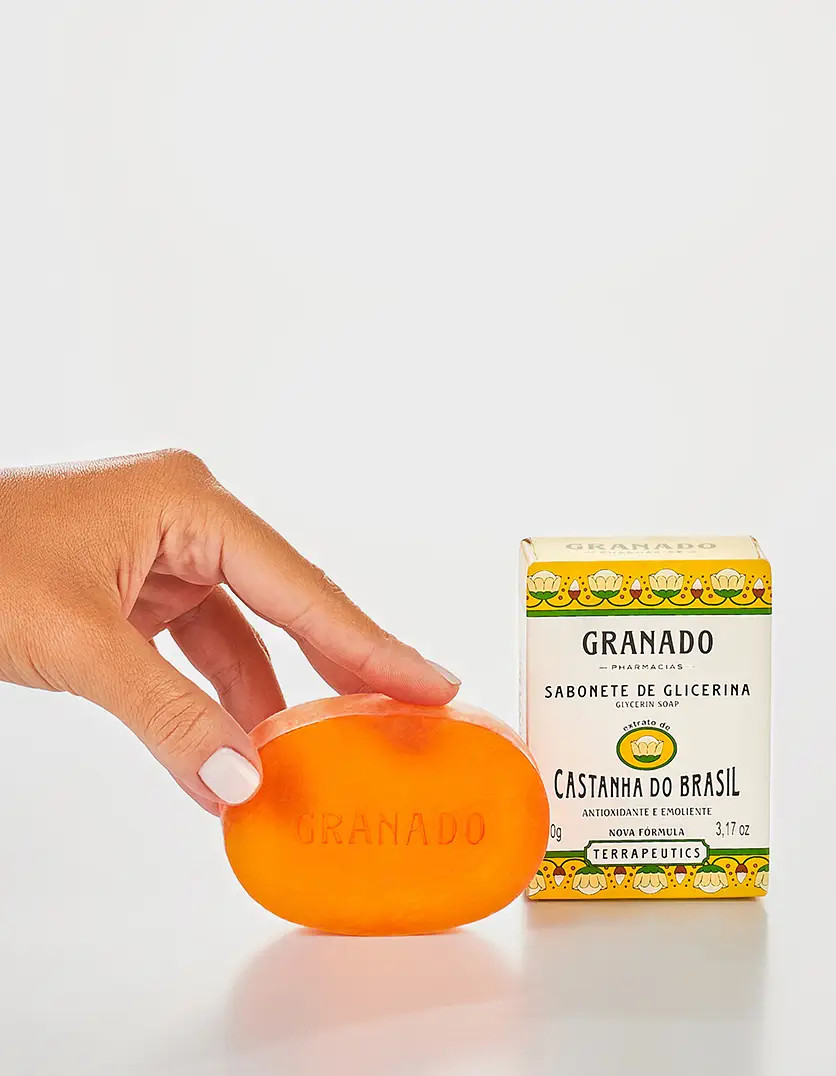 Granado Glycerin Bar Soap Brazil Nut Extract 90g / 3.17oz