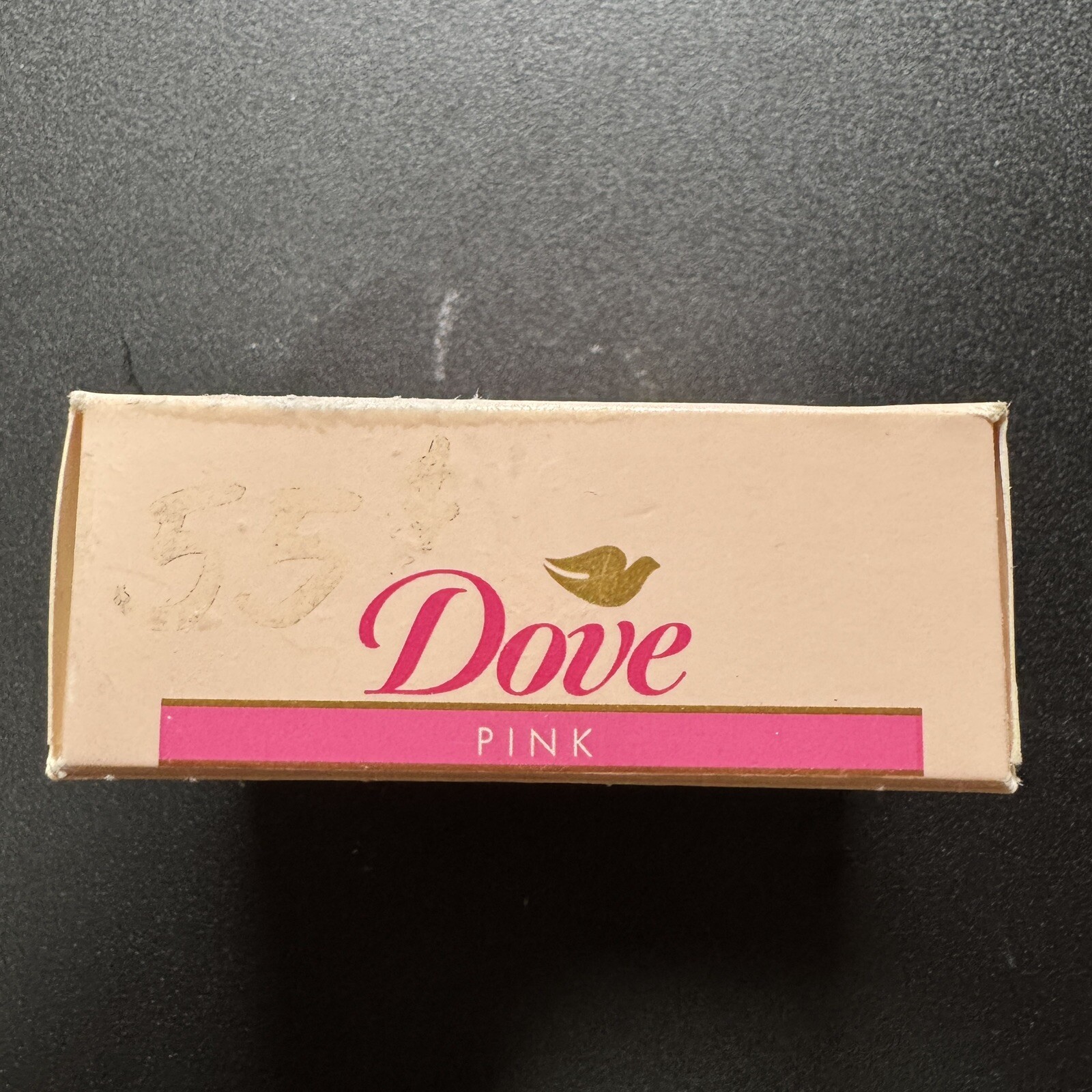 Vintage DOVE Pink Beauty Bar 1/4 Moisturizing Cream By Lever 4.75 oz USA 1992