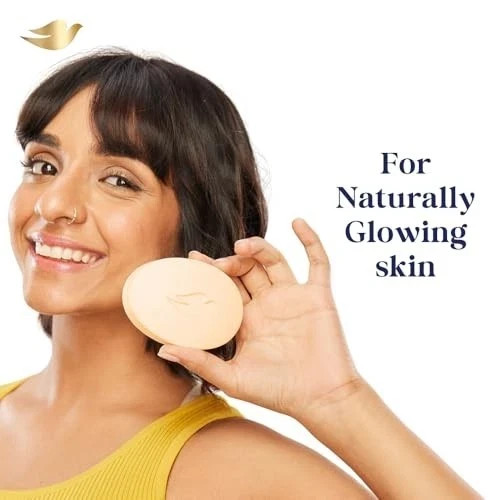 Dove Sandal Glow Serum Bar 125g x 3 Sandalwood Oil Bath Soap