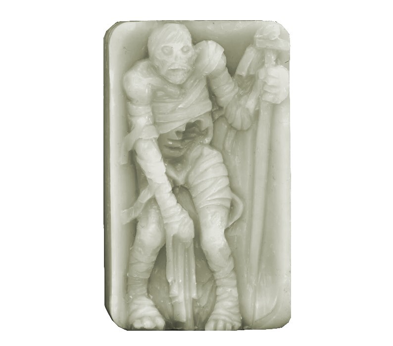 Glow-in-the-Dark Mummy Zombie Bar Soap! – Halloween Soap- Prank Soap