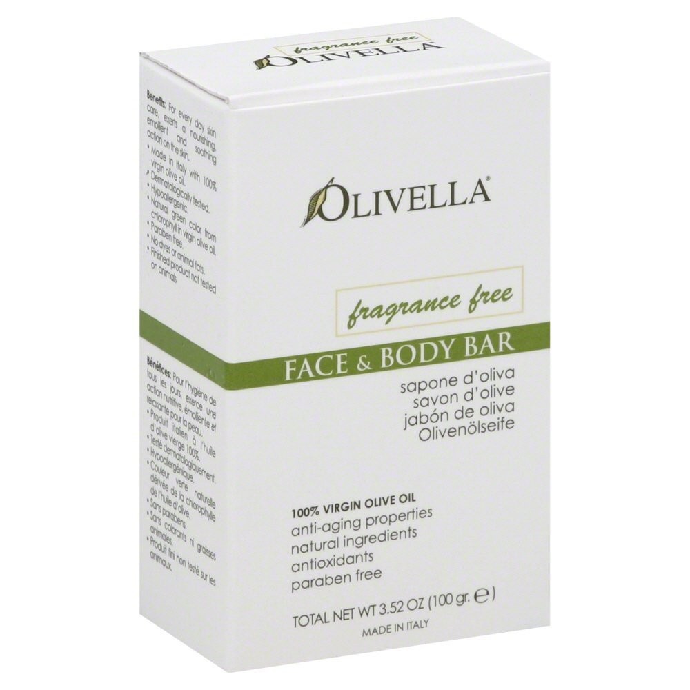 Olivella Face & Body Soap, 3.52-oz, 12 Bars