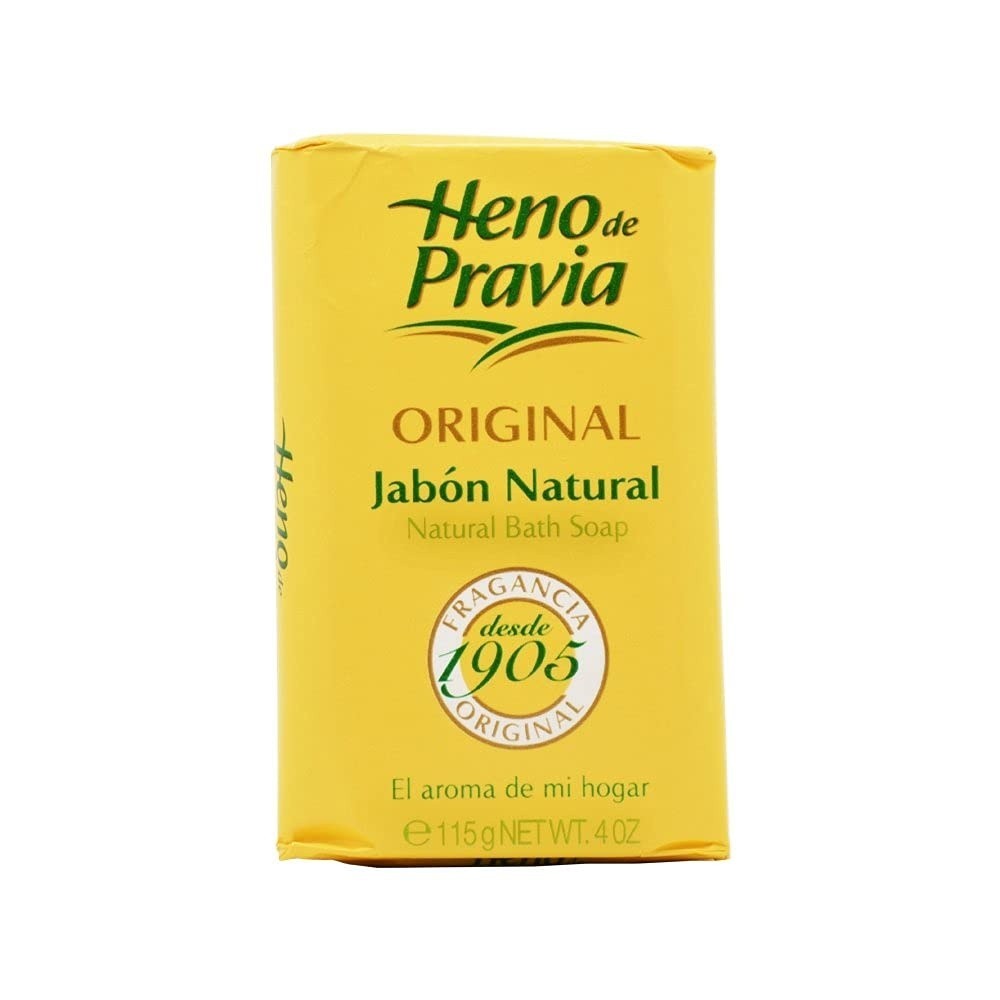 Heno de Pravia Jabon Original Natural Bath Fresh Hay Scented Soap 4 oz / 115g