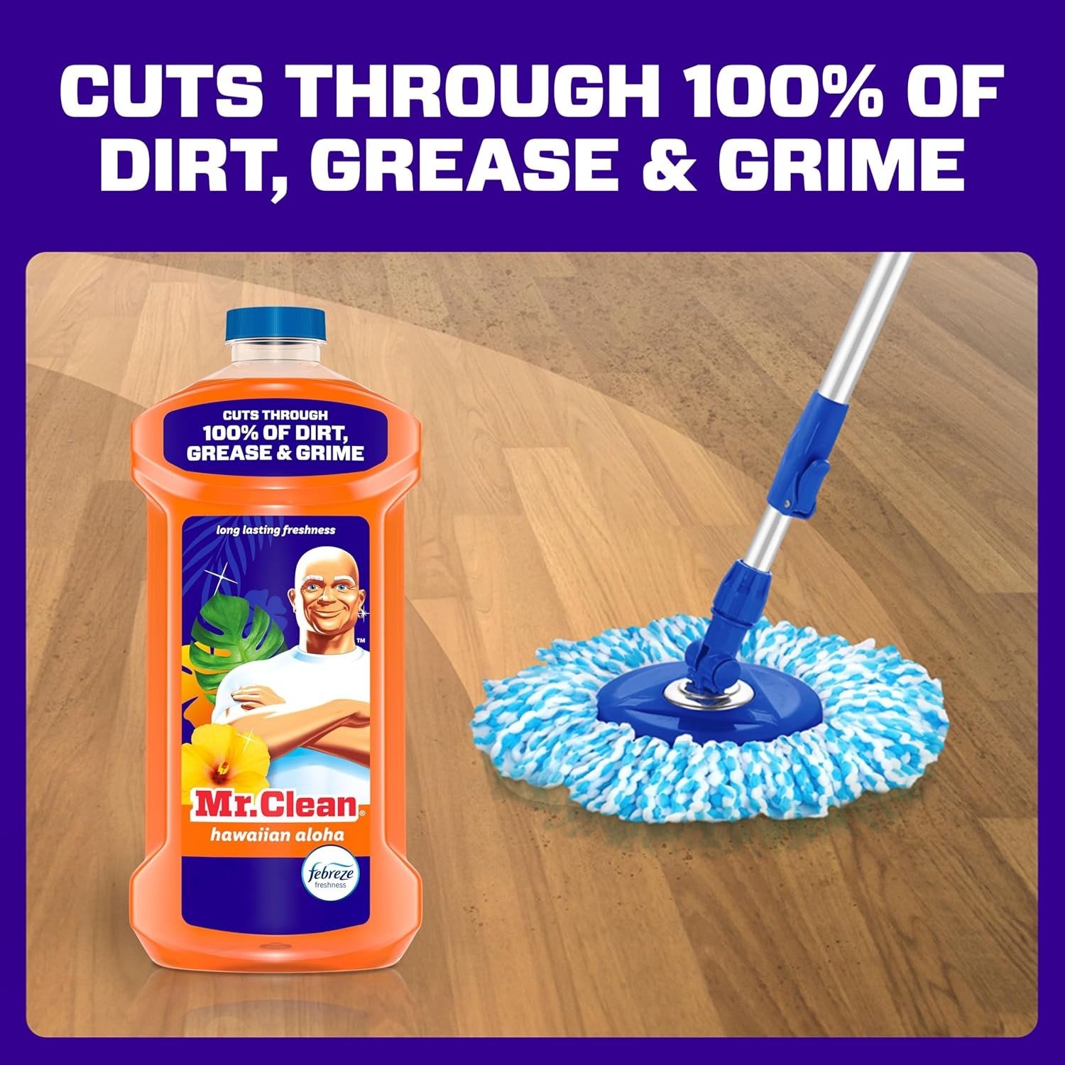 Mr Clean All Purpose Cleaner Mop Soap Floor Cleaner for Home Bathroom