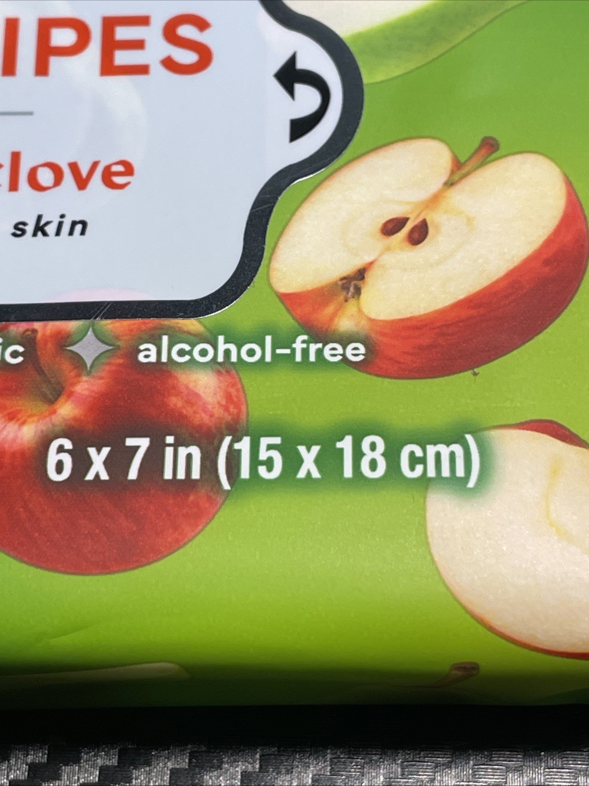 Ashley Belle Hand Wipes Apple Pear Clove 60 Total Lot Of 2 New