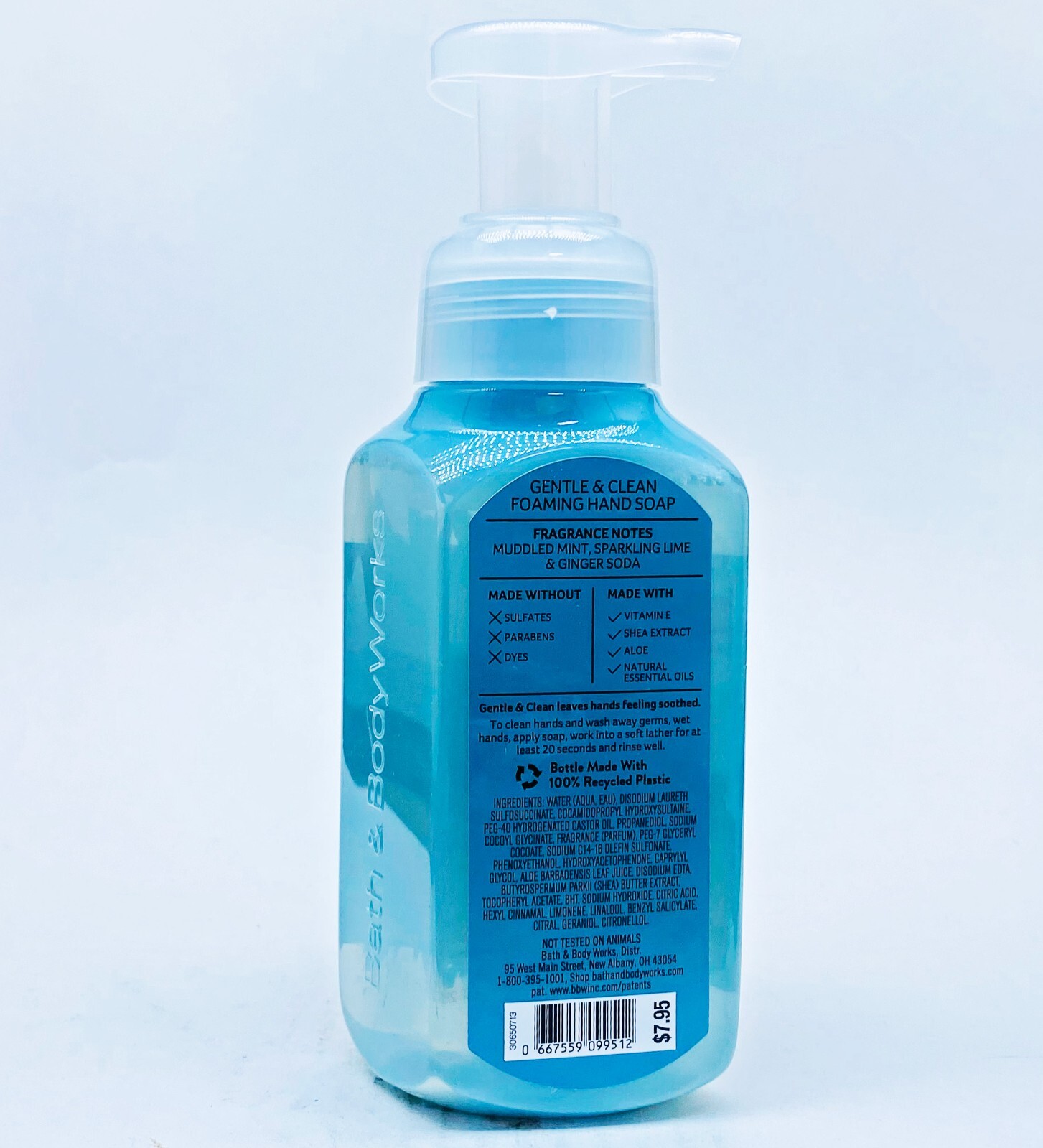 1 Bath Body Works COCKTAIL GARDEN Gentle Clean Foaming Hand Soap 8.75 oz