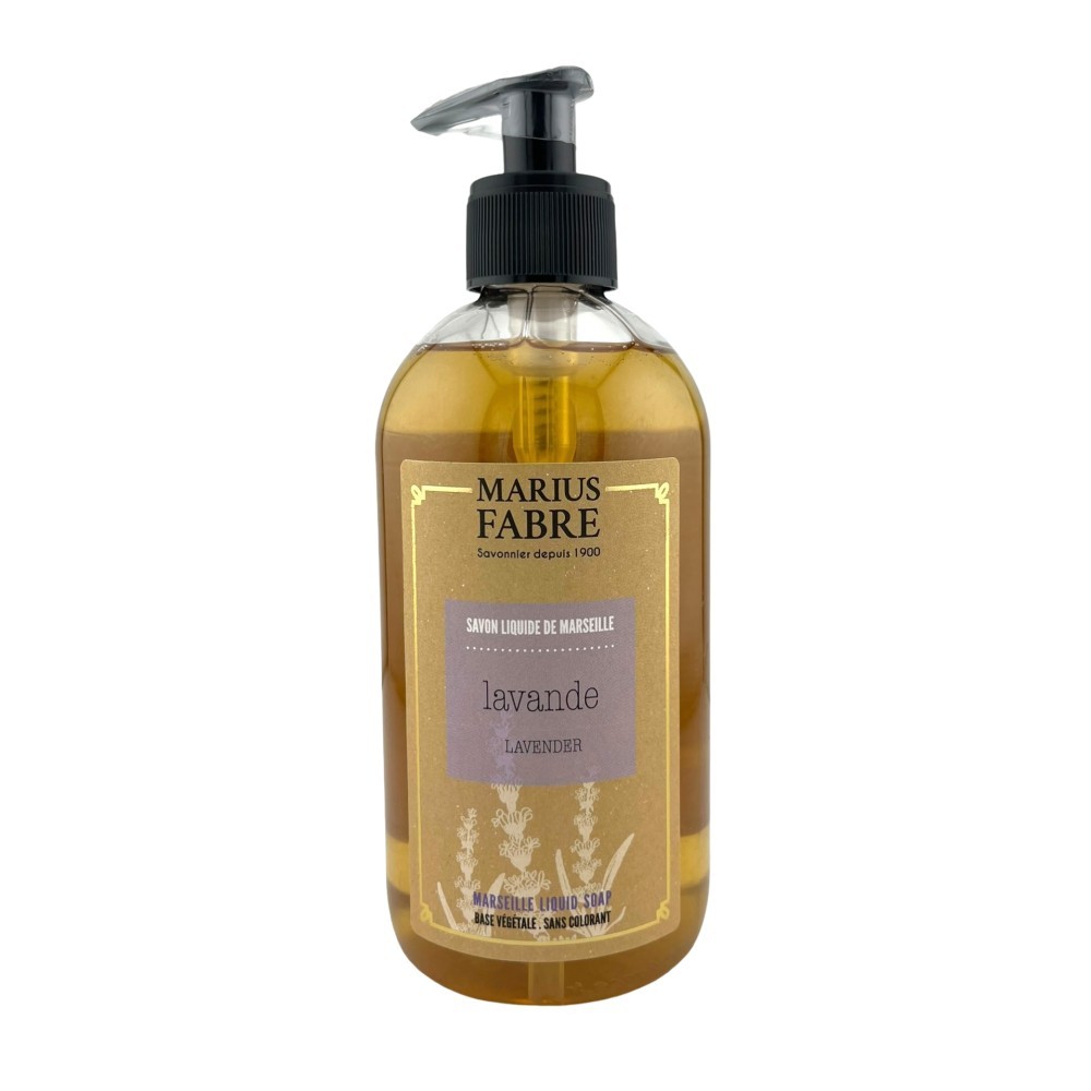 Marius Fabre Marseilles Liquid Soap Lavender 400 ml / 13.5 fl oz