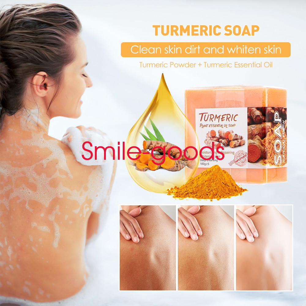 Tumeric Soap Turmeric Cream Whitening Ance blemish Corrector Dark Spots Brighter