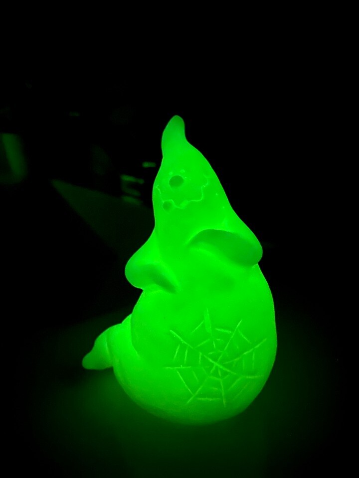 Friendly Glow In The Dark Ghost – Funny Soap – Halloween Soap – Glow In The Dark