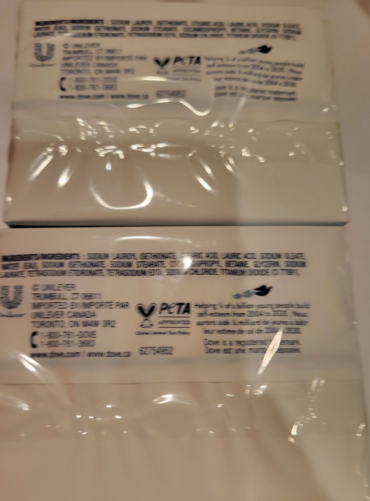 2 Ct Dove Sensitive Beauty Bar 3.75 oz each Total 4 *BRAND NEW *