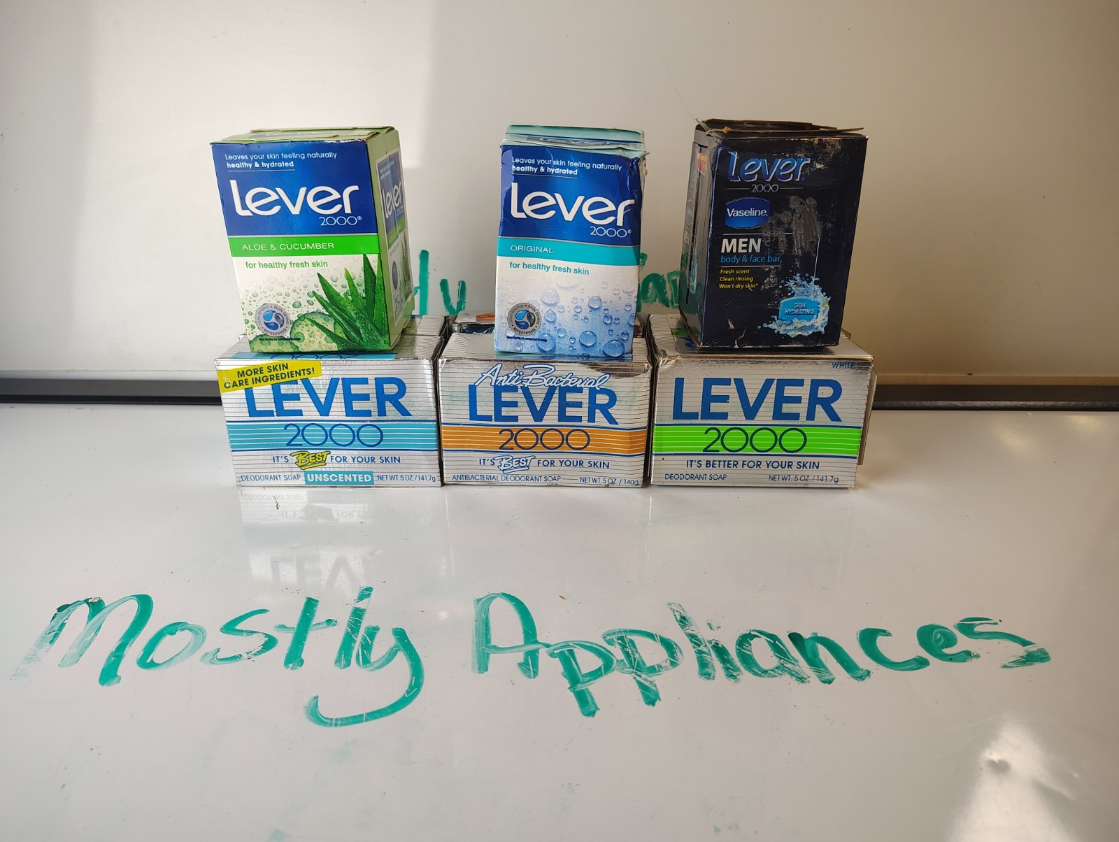 Discounted Lever 2000 Aloe Cucumber – Vaseline – Original- Unscented – Bar Soap