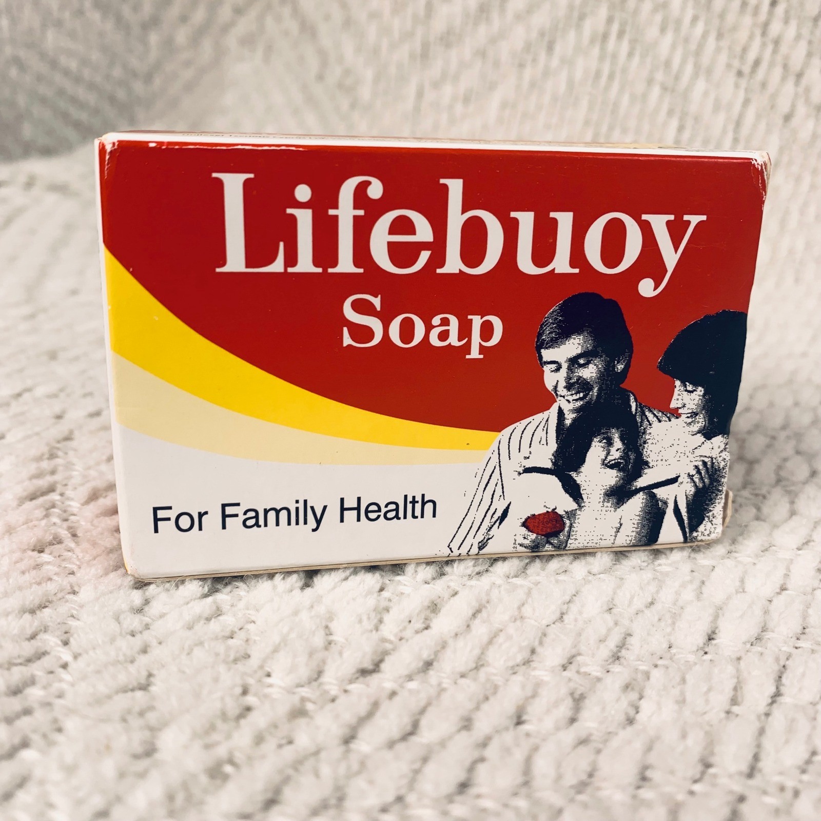 Vtg Lifebuoy Soap 85g For Family Health Original Bar Unilever Collectible Red