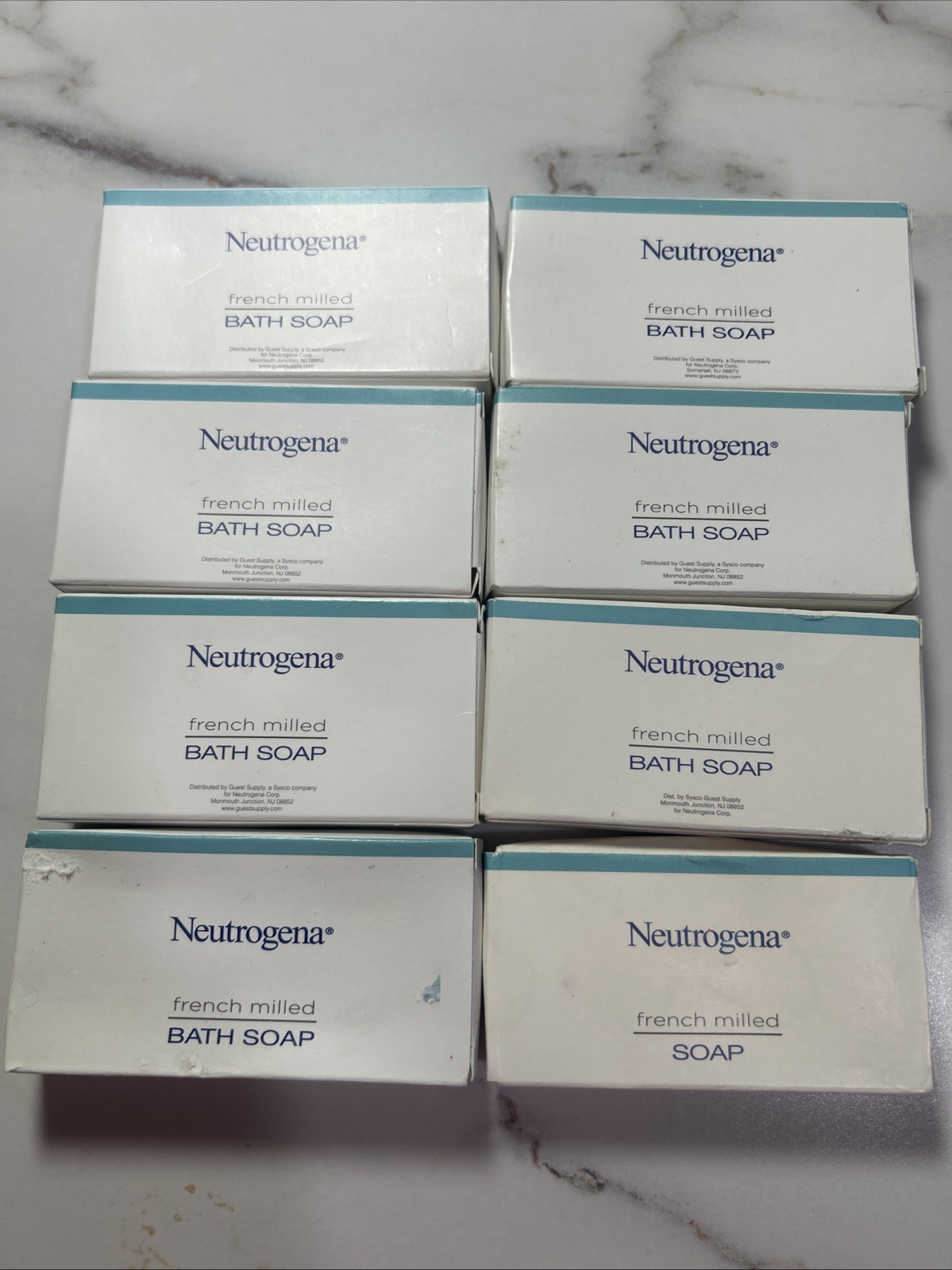 Neutrogena French Milled Soap And Bath Soap Set Of 8 Travel Size