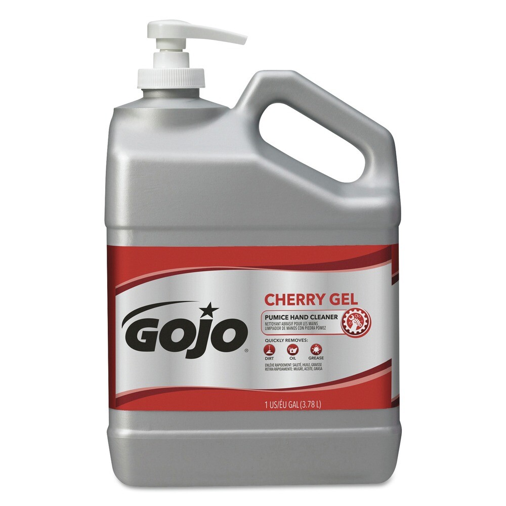 GOJO 235802EA 1 gal Cherry Gel Pumice Hand Cleaner – Cherry Scent New