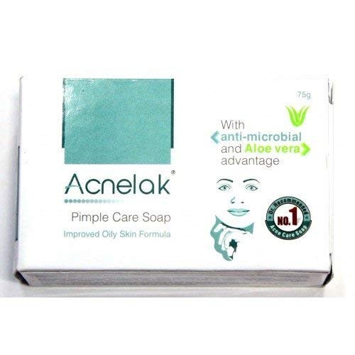 Acnelak Pimple Care Soap 75 gm Each For Oily Skin Deep Cleansing Soap Free Ship