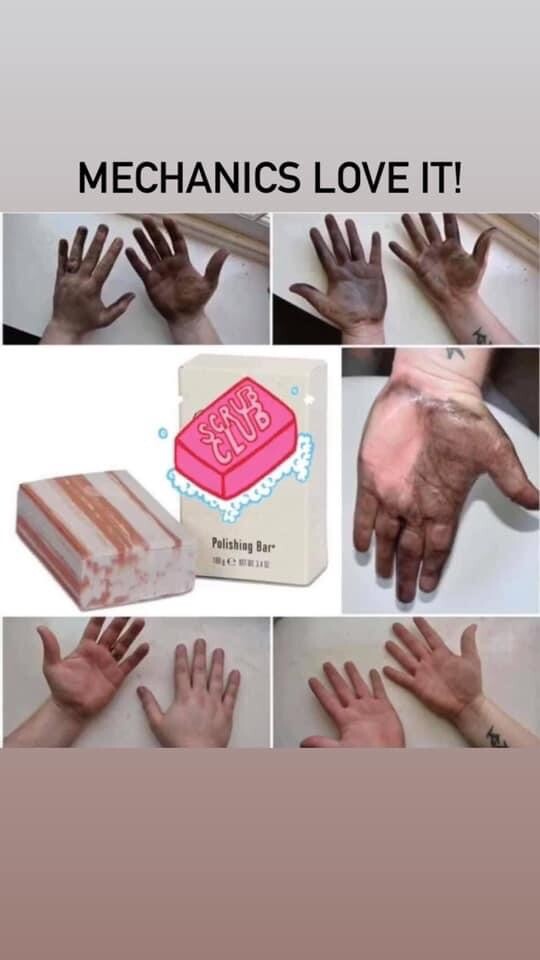 (Out Of stock) Epoch Polishing Bar Soap 3.4oz 100g Removes dead skin, dirt, Oil