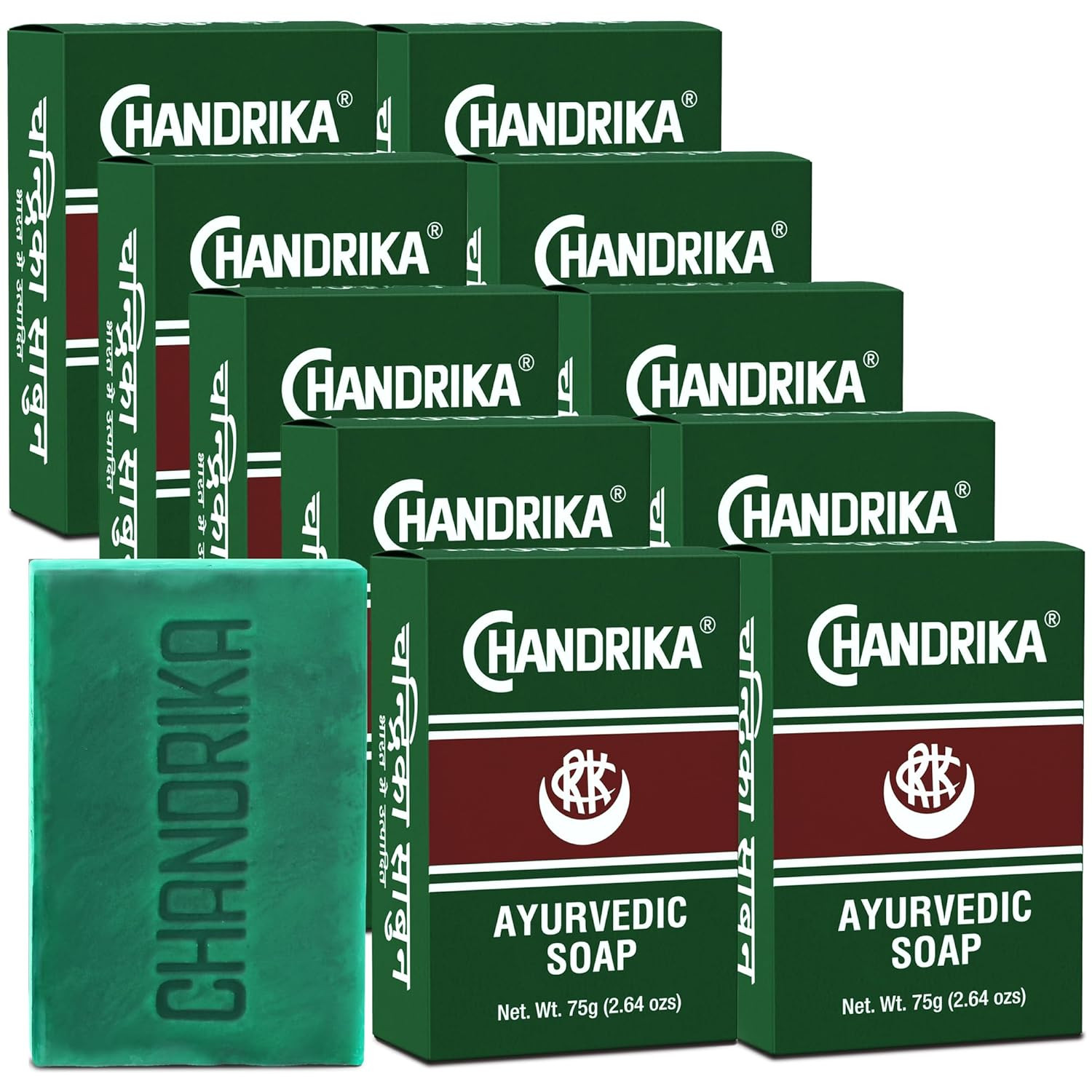 Soap Ayurvedic Herbal and Vegetable Oil Soap – 2.64 Oz – Case of 10