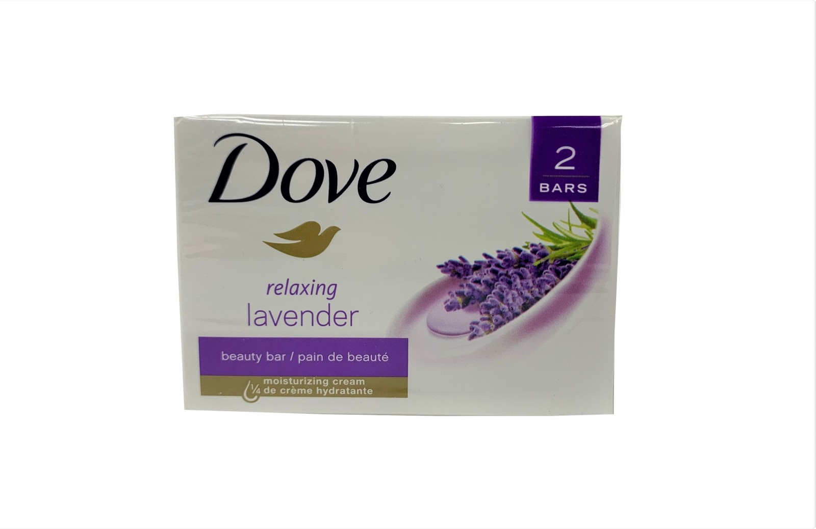 Dove Bar Relaxing – 2 x 4 oz – Lavender and Chamomile – 2 count
