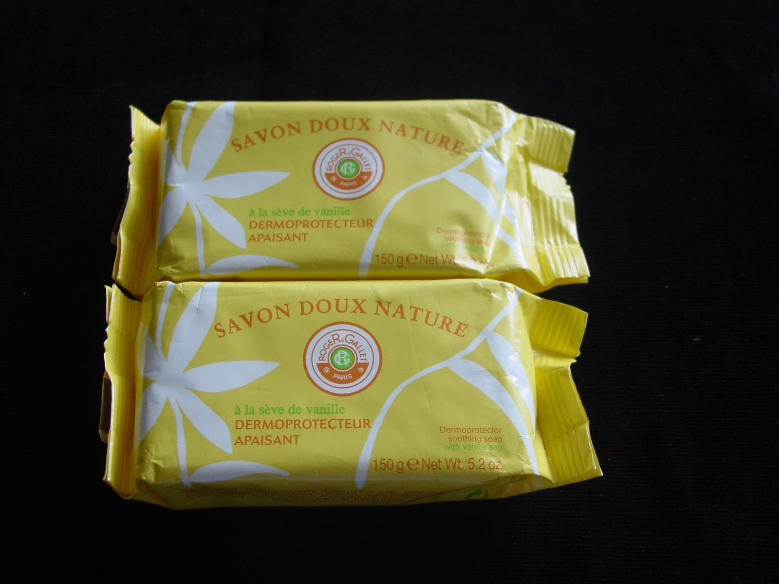 ROGER & GALLET SAVON DOUX NATURE VANILLA SAP SOAP 150g or 5.2 oz