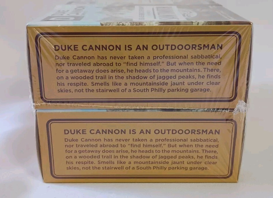 4 Bars Duke Cannon Big Ass Brick of Soap Half Ration Sawtooth 4.5 oz. Each