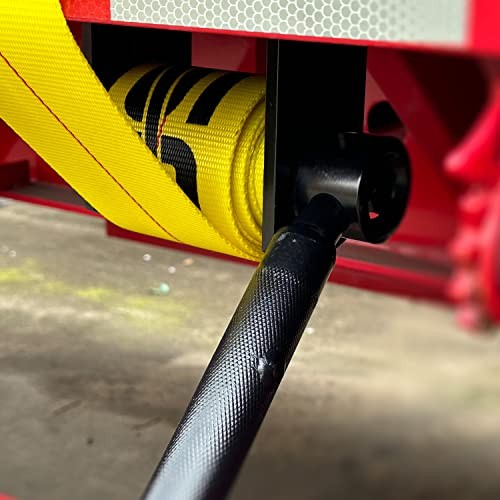 Winch Bar Combination Winch Bars with Square Head for 2 Pack Black & Orange