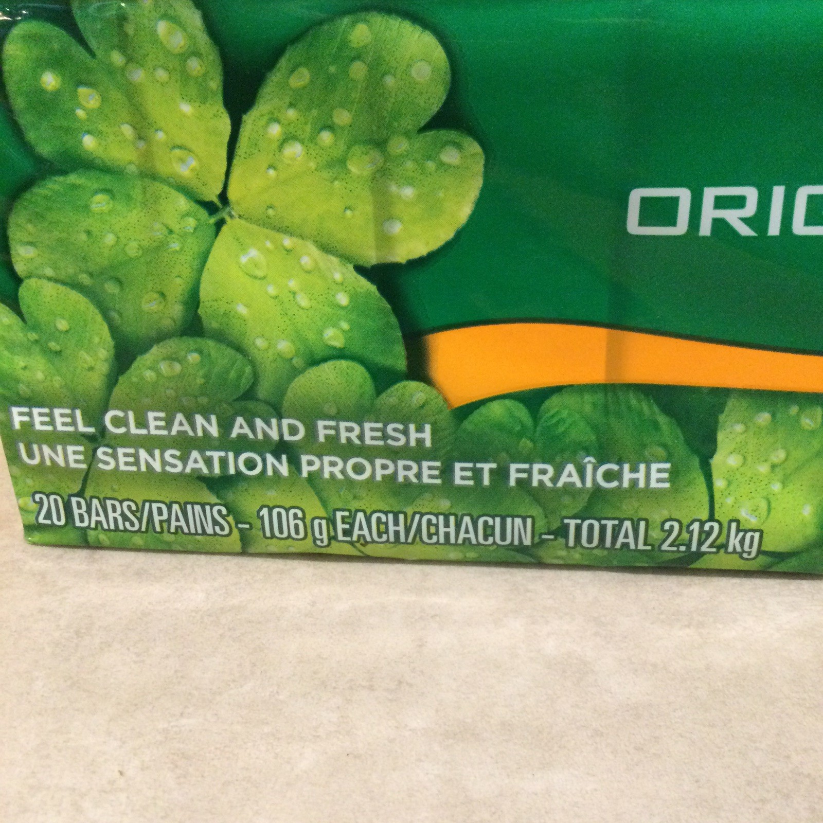 Irish Spring Deodorant Soap Original Bar Soap (Pack of 30) BRAND NEW SEALED